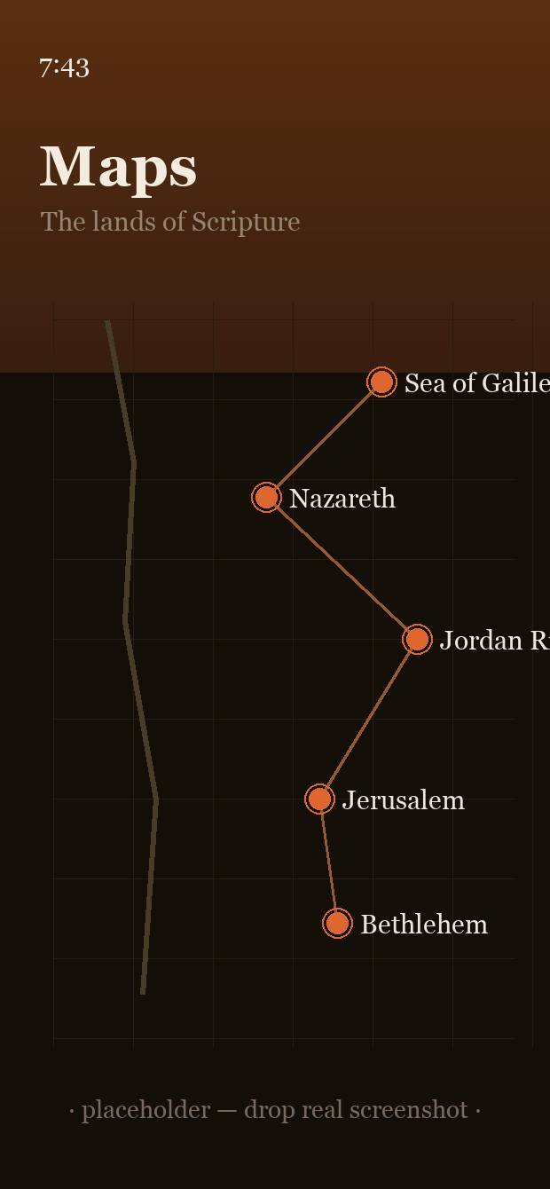 Bible Land Maps in Urtext